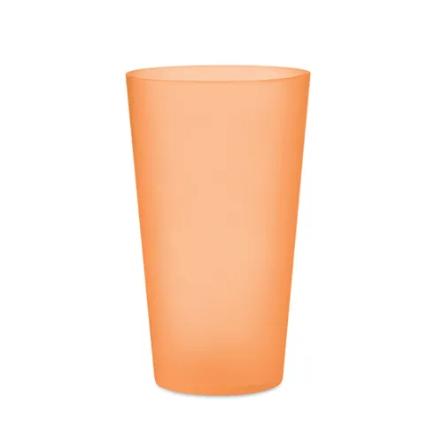FESTA LARGE Többsz haszn rend.pohár 500ml Áttetsző Narancssárga 