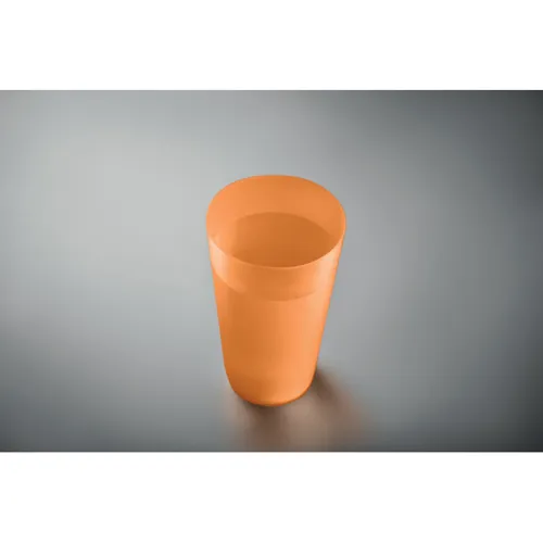 FESTA LARGE Többsz haszn rend.pohár 500ml Áttetsző Narancssárga 