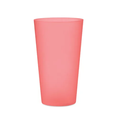FESTA LARGE Többsz haszn rend.pohár 500ml Áttetsző Piros 