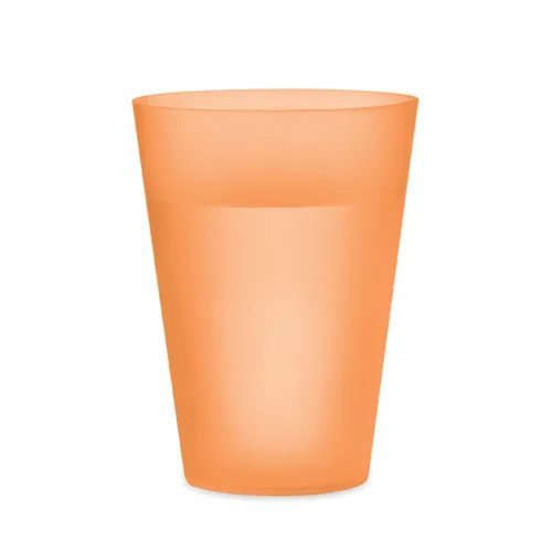 FESTA Többsz haszn rend.pohár 300 ml Áttetsző Narancssárga 