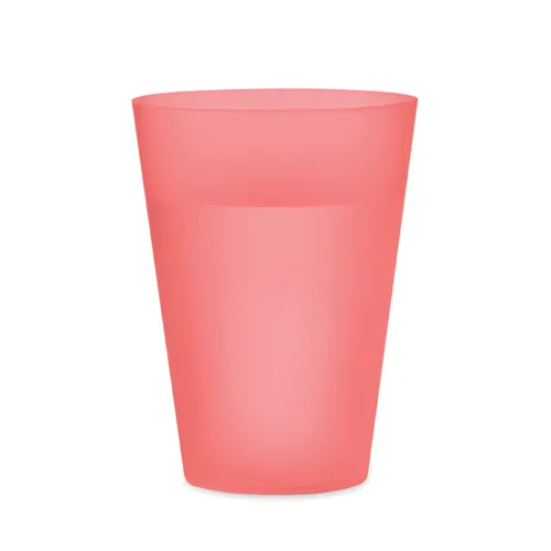 FESTA Többsz haszn rend.pohár 300 ml Áttetsző Piros 