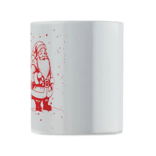 FESTIMUG Karácsonyi kerámia bögre 300ml Fehér/piros 