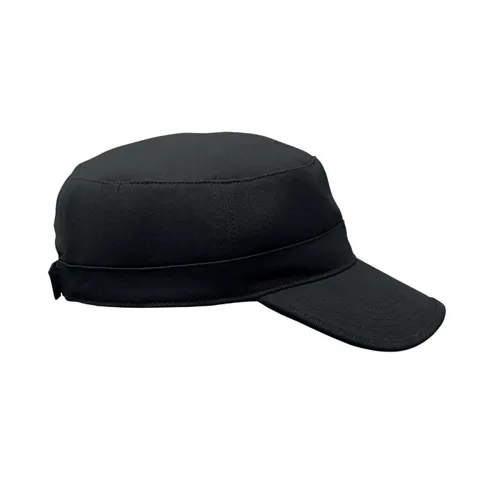 FIELD Katonai stílusú sapka 260 g/m² Fekete 