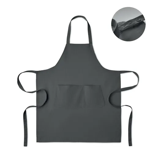 GAMMA Biopamut kötény 240 g/m² Kőszürke 