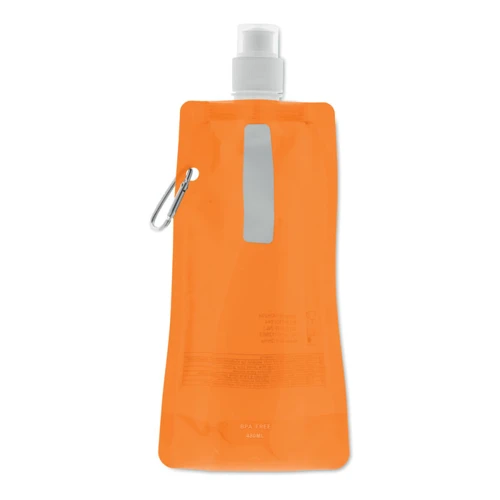 GATES Összehajth. vizes palack 480ml Áttetsző Narancssárga 