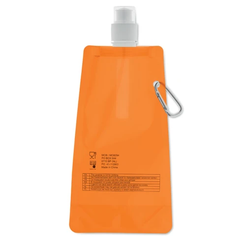 GATES Összehajth. vizes palack 480ml Áttetsző Narancssárga 
