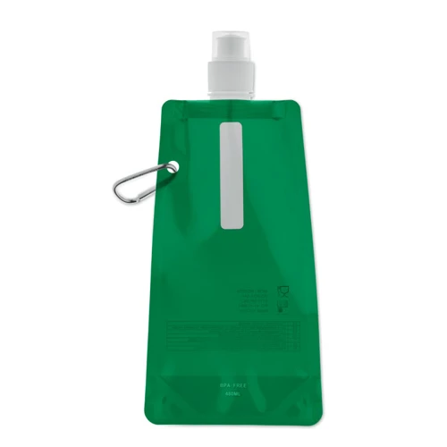GATES Összehajth. vizes palack 480ml Áttetsző Zöld 