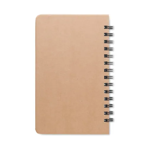 GROWNOTEBOOK™ A5 vonalas fenyő jegyzetfüzet Bézs 