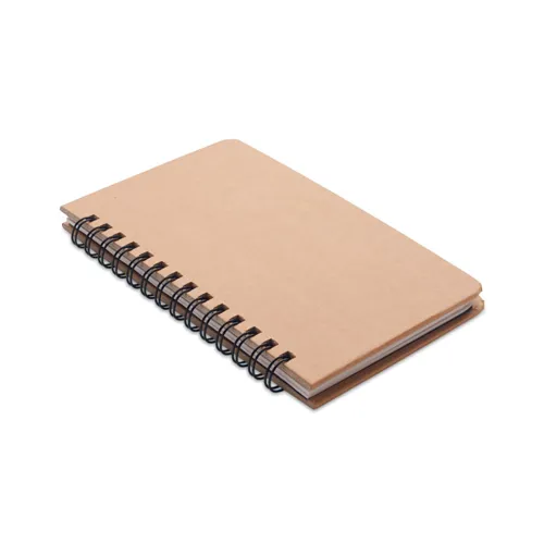 GROWNOTEBOOK™ A5 vonalas fenyő jegyzetfüzet Bézs 