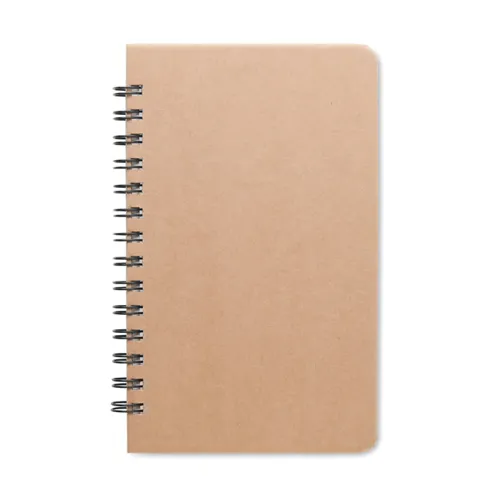 GROWNOTEBOOK™ A5 vonalas fenyő jegyzetfüzet Bézs 
