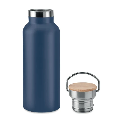 HELSINKI Duplafalú termosz, 500 ml Francia Tengerészkék 