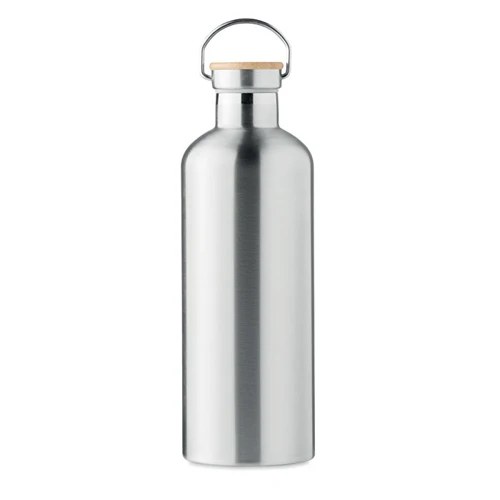 HELSINKI EXTRA Duplafalú termoszpalack 1,5l Matt Ezüst 