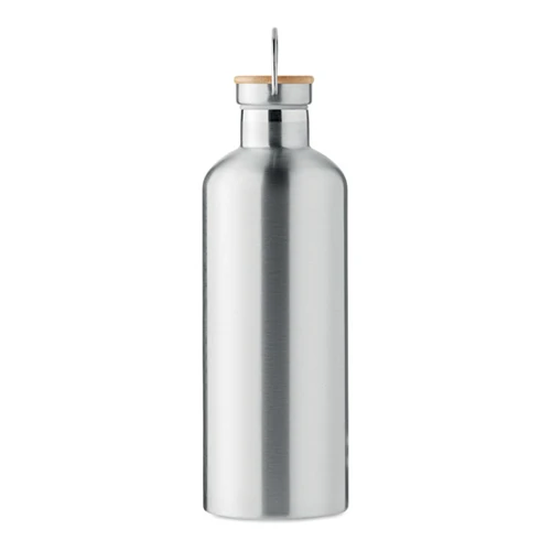 HELSINKI EXTRA Duplafalú termoszpalack 1,5l Matt Ezüst 