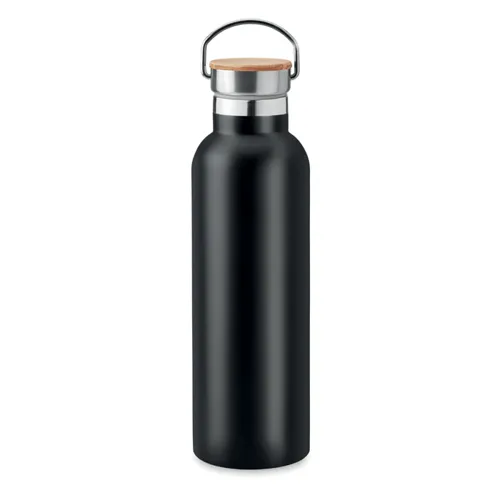HELSINKI MED Duplafalú termosz 750 ml Fekete 