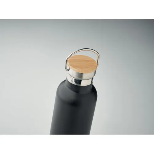 HELSINKI MED Duplafalú termosz 750 ml Fekete 