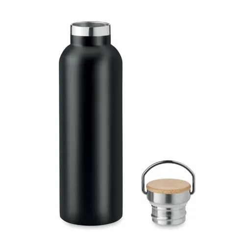 HELSINKI MED Duplafalú termosz 750 ml Fekete 