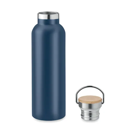 HELSINKI MED Duplafalú termosz 750 ml Francia Tengerészkék 