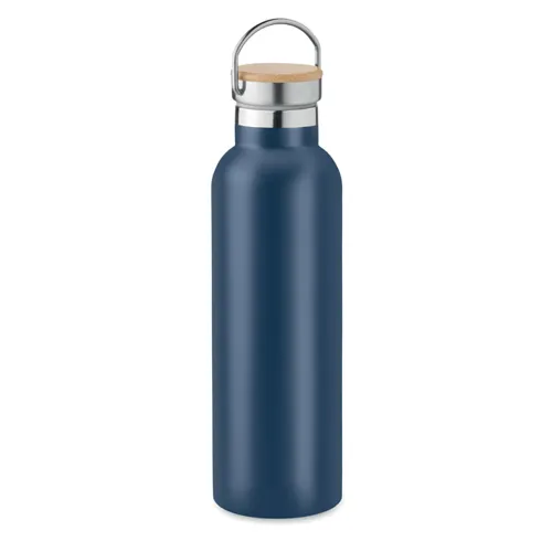 HELSINKI MED Duplafalú termosz 750 ml Francia Tengerészkék 