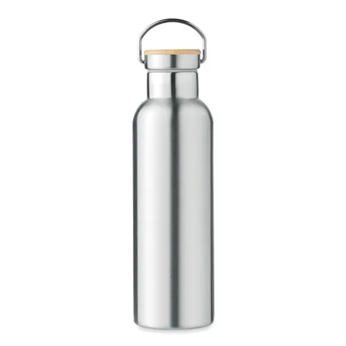HELSINKI MED Duplafalú termosz 750 ml Matt Ezüst 