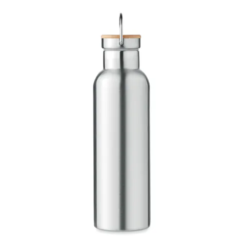 HELSINKI MED Duplafalú termosz 750 ml Matt Ezüst 