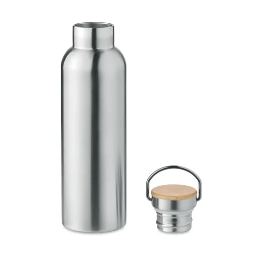 HELSINKI MED Duplafalú termosz 750 ml Matt Ezüst 