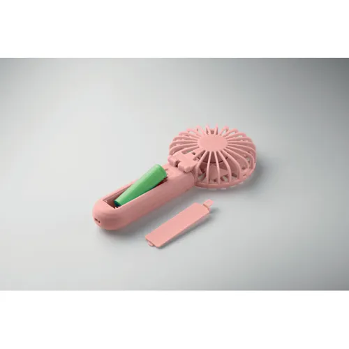 IBERA Hordozh.összecsukh. ventilátor Babarózsaszín 