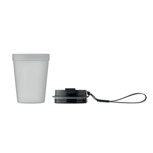 ISFORDEN TUMBLER Szimplafalú pohár 300 ml Áttetsző Fehér 