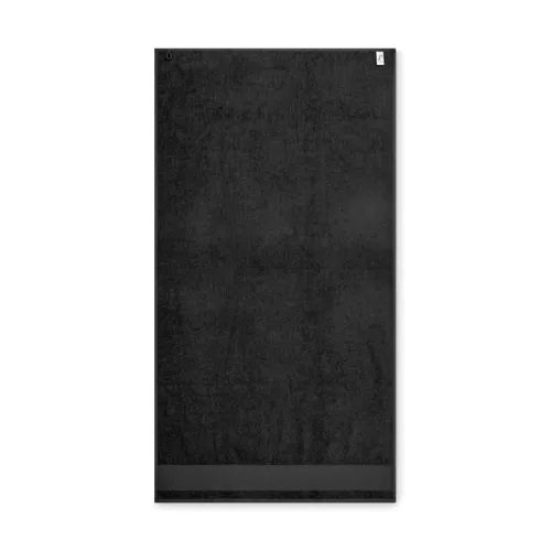 ISLAND 70 Pamut fürdőlepedő 70x140 cm Fekete 