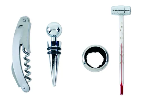 PREMIUM Boros készlet fadobozban