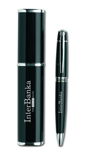 OREGON Feketén író fém golyóstoll