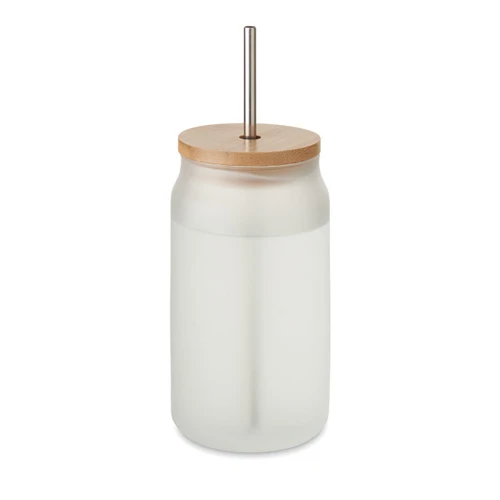 JARBLIM Szublimációs pohár 400 ml Áttetsző Fehér 
