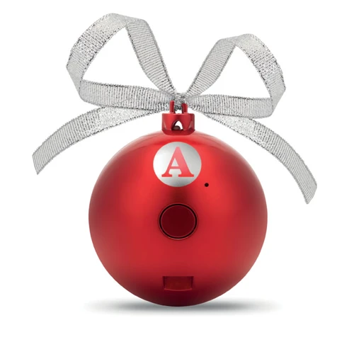 JINGLE BALL Gömbdísz hangszóró Piros 