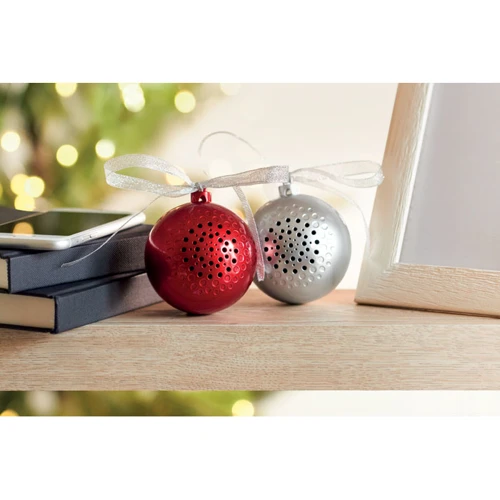 JINGLE BALL Gömbdísz hangszóró Piros 