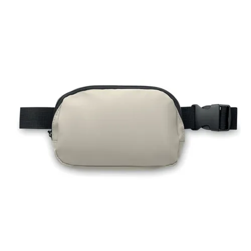 KOROVIN WAIST 210D poliészter övtáska Törtfehér 