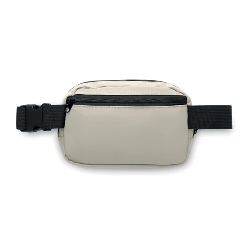 KOROVIN WAIST 210D poliészter övtáska Törtfehér 