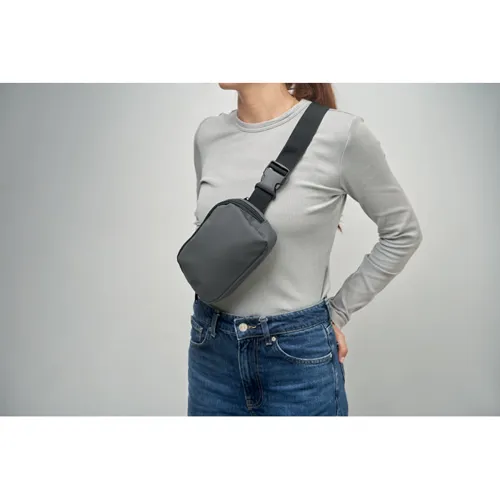 KOROVIN WAIST 210D poliészter övtáska Kőszürke 