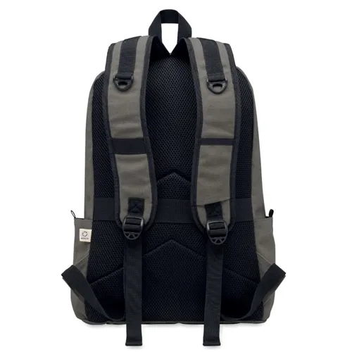 LEIRUR 15 colos laptop hátizsák Kőszürke 