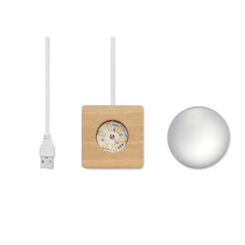 LIGHT LED üveggömb Fa 