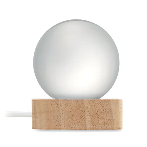 LIGHT LED üveggömb Fa 