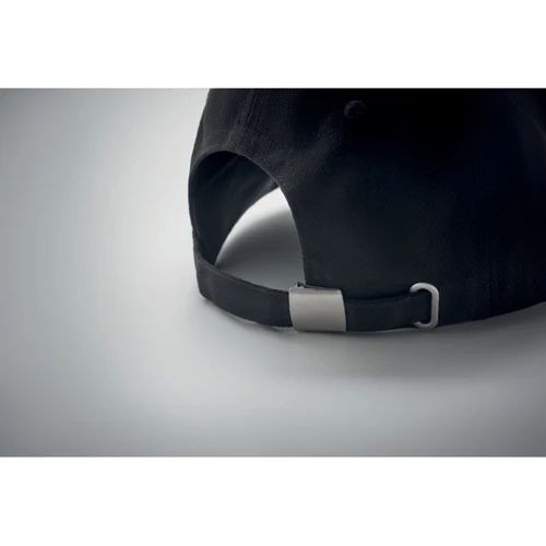 LONG BEACH SINGA 5 panel baseball sapka 260g/m² Fekete 