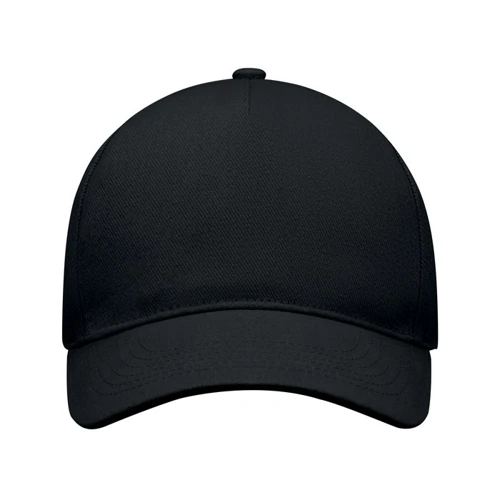 LONG BEACH SINGA 5 panel baseball sapka 260g/m² Fekete 