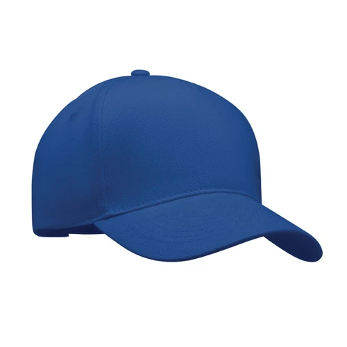 LONG BEACH SINGA 5 panel baseball sapka 260g/m² Királykék 