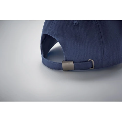 LONG BEACH SINGA 5 panel baseball sapka 260g/m² Kék/Fehér 