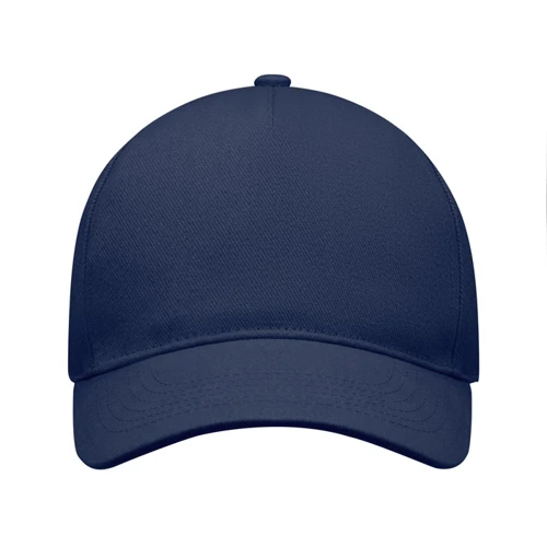 LONG BEACH SINGA 5 panel baseball sapka 260g/m² Francia Tengerészkék 