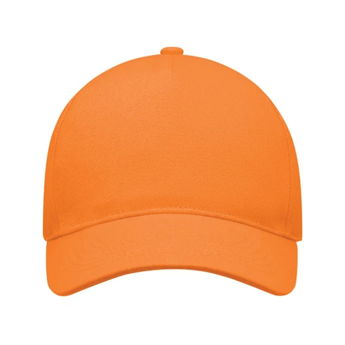 LONG BEACH SINGA 5 panel baseball sapka 260g/m² Narancssárga 