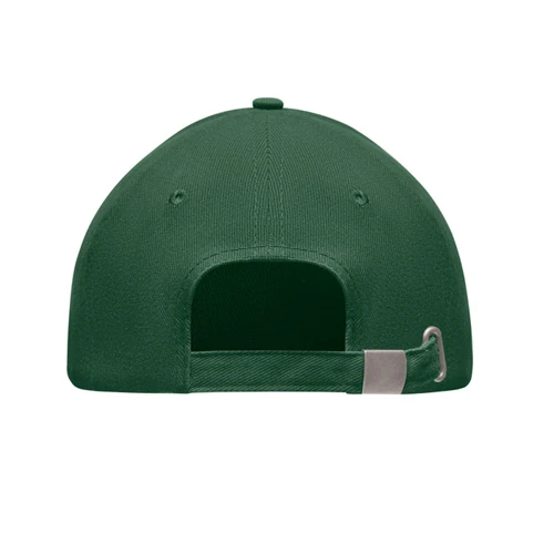 LONG BEACH SINGA 5 panel baseball sapka 260g/m² Sötétzöld 