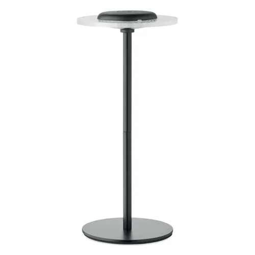 LOUNGE Újratölthető vas asztali lámpa Fekete 