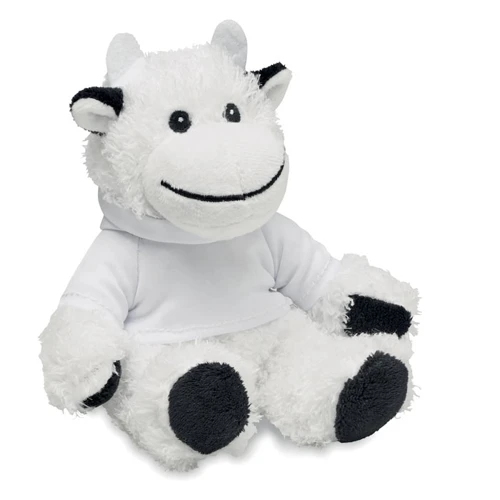 MANNY Plüss tehén figura Fehér 