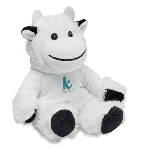 MANNY Plüss tehén figura Fehér 