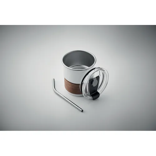 MATE Szimplafalú pohár 260 ml Fehér 